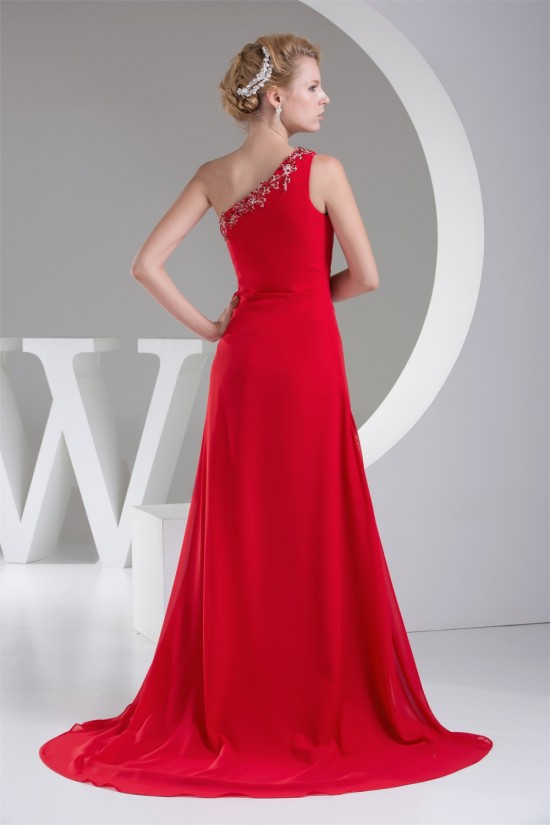 A-Line Beaded Appliques Long Red Prom Evening Formal Bridesmaid Dresses 02020266 A-Line Beaded Appliques Long Red Prom Evening Formal Bridesmaid Dresses 02020266