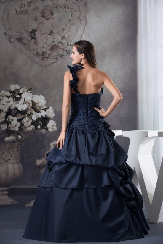 Ball Gown One-Shoulder Sleeveless Beading Princess Prom/Formal Evening Dresses 02020272 Ball Gown One-Shoulder Sleeveless Beading Princess Prom/Formal Evening Dresses 02020272