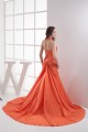 A-Line Halter Pick Ups Court Train Long Prom/Formal Evening Dresses 02020278 A-Line Halter Pick Ups Court Train Long Prom/Formal Evening Dresses 02020278