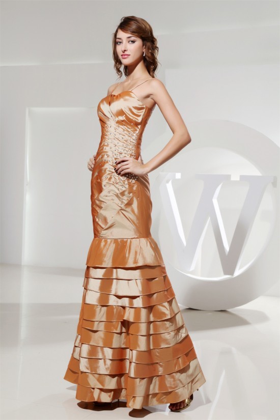 Trumpet/Mermaid Taffeta Beading Floor-Length Sleeveless Long Prom Evening Dresses 02020279 Trumpet/Mermaid Taffeta Beading Floor-Length Sleeveless Long Prom Evening Dresses 02020279