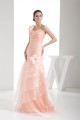 One-Shoulder Sleeveless Ruffles Long Prom/Formal Evening Dresses 02020281 One-Shoulder Sleeveless Ruffles Long Prom/Formal Evening Dresses 02020281