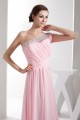 Elegant Sheath/Column Beading Chiffon Long Pink Prom Evening Formal Bridesmaid Dresses 02020284 Elegant Sheath/Column Beading Chiffon Long Pink Prom Evening Formal Bridesmaid Dresses 02020284