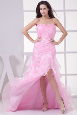 Sweetheart Long Pink Prom/Formal Evening Dresses 02020286