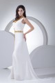 Sheath/Column Brush Sweep Train One-Shoulder Prom/Formal Evening Dresses 02020287 Sheath/Column Brush Sweep Train One-Shoulder Prom/Formal Evening Dresses 02020287