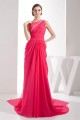 Sheath/Column Chiffon Sleeveless One-Shoulder Long Prom Evening Bridesmaid Dresses 02020291 Sheath/Column Chiffon Sleeveless One-Shoulder Long Prom Evening Bridesmaid Dresses 02020291