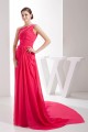 Sheath/Column Chiffon Sleeveless One-Shoulder Long Prom Evening Bridesmaid Dresses 02020291 Sheath/Column Chiffon Sleeveless One-Shoulder Long Prom Evening Bridesmaid Dresses 02020291