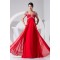 Empire Floor-Length Straps Beading Long Red Prom Evening Formal Maternity Dresses 02020296