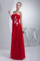 Sheath/Column Sleeveless Beading Floor-Length Red Prom/Formal Evening Dresses 02020302