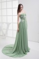 Sheath/Column Sleeveless Chiffon Long Prom Evening Formal Dresses 02020303