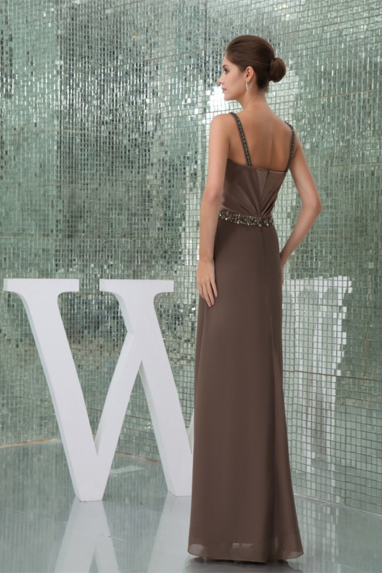 Sheath/Column Spaghetti Straps Sleeveless Prom Evening Formal Dresses 02020307 Sheath/Column Spaghetti Straps Sleeveless Prom Evening Formal Dresses 02020307
