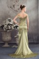 Silk like Satin Asymmetrical Straps Off-the-Shoulder Prom/Formal Evening Dresses 02020312