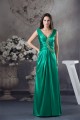 Silk like Satin Beading Floor-Length V-Neck Prom/Formal Evening Dresses 02020313 Silk like Satin Beading Floor-Length V-Neck Prom/Formal Evening Dresses 02020313