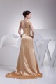 Silk like Satin Sheath/Column One-Shoulder Prom/Formal Evening Dresses 02020317 Silk like Satin Sheath/Column One-Shoulder Prom/Formal Evening Dresses 02020317
