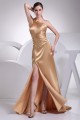 Silk like Satin Sheath/Column One-Shoulder Prom/Formal Evening Dresses 02020317 Silk like Satin Sheath/Column One-Shoulder Prom/Formal Evening Dresses 02020317