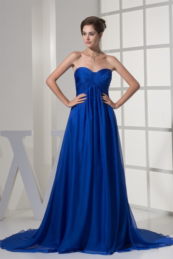 A-Line Sweetheart Long Blue Chiffon Prom/Formal Evening Dresses Maternity Dresses 02020322 A-Line Sweetheart Long Blue Chiffon Prom/Formal Evening Dresses Maternity Dresses 02020322