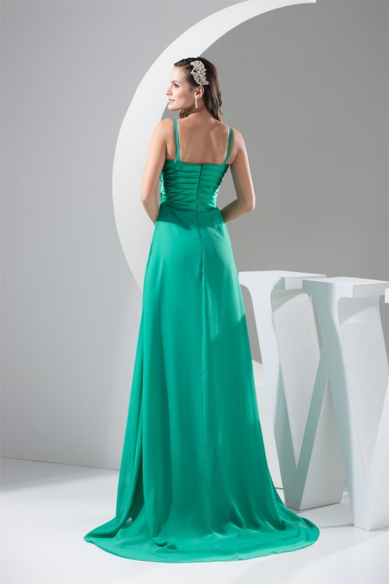 A-Line Beading Applique Long Prom/Formal Evening Dresses 02020323