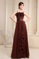 A-Line Square Floor-Length Handmade Flowers Prom/Formal Evening Dresses 02020327 A-Line Square Floor-Length Handmade Flowers Prom/Formal Evening Dresses 02020327