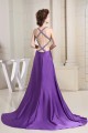 A-Line Straps Beaded Long Purple Prom/Formal Evening Dresses 02020328 A-Line Straps Beaded Long Purple Prom/Formal Evening Dresses 02020328