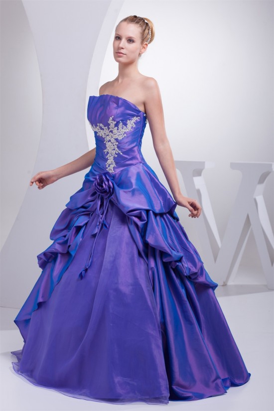 Ball Gown Strapless Beading Floor-Length Prom/Formal Evening Dresses 02020330 Ball Gown Strapless Beading Floor-Length Prom/Formal Evening Dresses 02020330