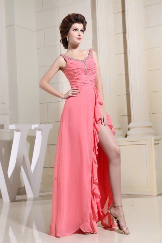 Sleeveless Beading Chiffon Long Prom/Formal Evening Dresses 02020331