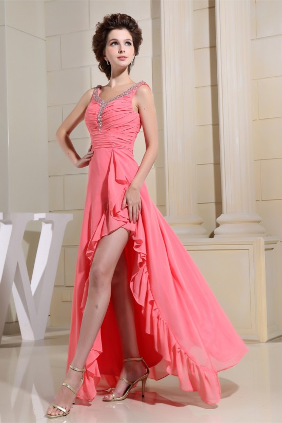 Sleeveless Beading Chiffon Long Prom/Formal Evening Dresses 02020331