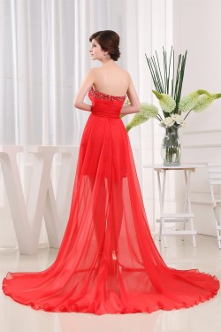 Sleeveless Beading Sweetheart A-Line Chiffon Prom/Formal Evening Dresses 02020338