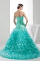 Sleeveless Beading Taffeta Tulle Brush Sweep Train Prom/Formal Evening Dresses 02020340