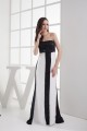 Sleeveless Bows A-Line Strapless Brush Sweep Train Sequins Prom Evening Formal Dresses 02020341 Sleeveless Bows A-Line Strapless Brush Sweep Train Sequins Prom Evening Formal Dresses 02020341