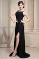 Beaded Long Black Brush Sweep Train Beading Scoop Prom/Formal Evening Dresses 02020342 Beaded Long Black Brush Sweep Train Beading Scoop Prom/Formal Evening Dresses 02020342