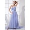 Sheath/Column Sweetheart Brush Sweep Train Chiffon Lace Prom/Formal Evening Dresses 02020343