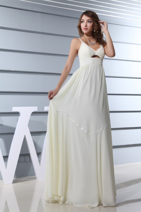 A-Line Spaghetti Strap Brush Sweep Train Long Chifffon Prom/Formal Evening Bridesmaid Dresses 02020344 A-Line Spaghetti Strap Brush Sweep Train Long Chifffon Prom/Formal Evening Bridesmaid Dresses 02020344