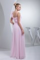 A-Line Sleeveless Chiffon Beading Long Pink Prom/Formal Evening Bridesmaid Dresses 02020350 A-Line Sleeveless Chiffon Beading Long Pink Prom/Formal Evening Bridesmaid Dresses 02020350