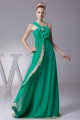 Empire One-Shoulder Long Green Brush Sweep Train Prom/Formal Evening Dresses 02020353 Empire One-Shoulder Long Green Brush Sweep Train Prom/Formal Evening Dresses 02020353
