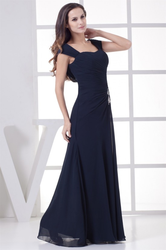 Sheath/Column Chiffon Long Prom/Formal Evening Mother of The Bride Dresses 02020354 Sheath/Column Chiffon Long Prom/Formal Evening Mother of The Bride Dresses 02020354