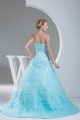 Sleeveless Satin Fine Netting Long Blue Prom/Formal Evening Dresses 02020357 Sleeveless Satin Fine Netting Long Blue Prom/Formal Evening Dresses 02020357
