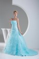 Sleeveless Satin Fine Netting Long Blue Prom/Formal Evening Dresses 02020357 Sleeveless Satin Fine Netting Long Blue Prom/Formal Evening Dresses 02020357