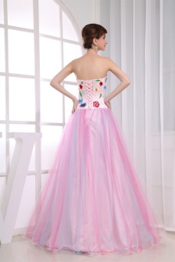 A-Line Sleeveless Floor-Length Embroidery Sweetheart Prom/Formal Evening Dresses 02020360