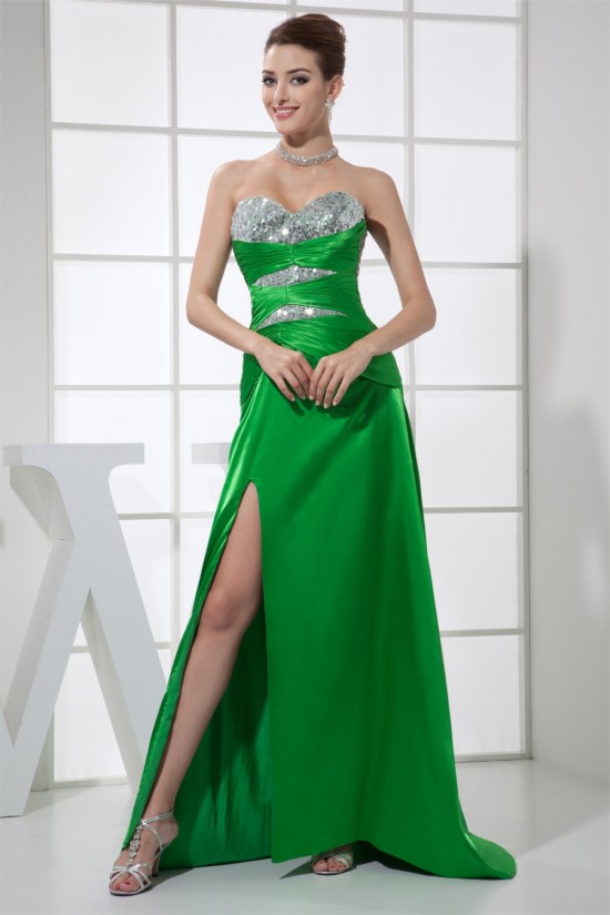 Sleeveless Floor-Length Sweetheart Long Prom/Formal Evening Dresses 02020367