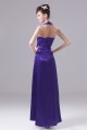 Handmade Flowers Elastic Woven Satin Beaded Halter Prom/Formal Evening Dresses 02020371 Handmade Flowers Elastic Woven Satin Beaded Halter Prom/Formal Evening Dresses 02020371