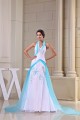 Mermaid/Trumpet Halter Beading Satin Yarn Prom/Formal Evening Dresses 02020372 Mermaid/Trumpet Halter Beading Satin Yarn Prom/Formal Evening Dresses 02020372