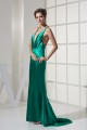 Mermaid/Trumpet Brush Sweep Train Deep V-Neck Long Green Prom/Formal Evening Dresses 02020373 Mermaid/Trumpet Brush Sweep Train Deep V-Neck Long Green Prom/Formal Evening Dresses 02020373