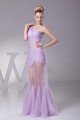 Trumpet/Mermaid One-Shoulder Floor-Length Ruffles Prom/Formal Evening Dresses 02020381