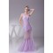 Trumpet/Mermaid One-Shoulder Floor-Length Ruffles Prom/Formal Evening Dresses 02020381