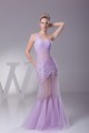 Trumpet/Mermaid One-Shoulder Floor-Length Ruffles Prom/Formal Evening Dresses 02020381