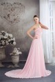 A-Line Sweetheart Beaded Long Pink Chiffon Prom/Formal Evening Dresses 02020387 A-Line Sweetheart Beaded Long Pink Chiffon Prom/Formal Evening Dresses 02020387