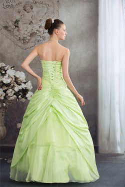 Ball Gown Sweetheart Handmade Flowers Prom/Formal Evening Dresses 02020388