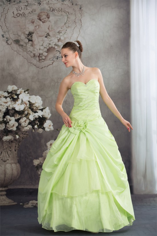 Ball Gown Sweetheart Handmade Flowers Prom/Formal Evening Dresses 02020388 Ball Gown Sweetheart Handmade Flowers Prom/Formal Evening Dresses 02020388