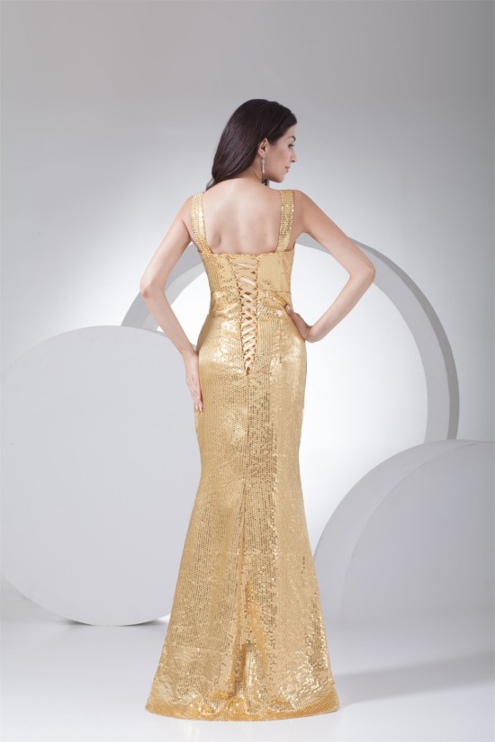 Trumpet/Mermaid Sleeveless V-Neck Sequins Prom/Formal Evening Dresses 02020390 Trumpet/Mermaid Sleeveless V-Neck Sequins Prom/Formal Evening Dresses 02020390