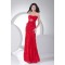 Soft Sweetheart Sheath/Column Sleeveless Long Red Prom/Formal Evening Dresses 02020392