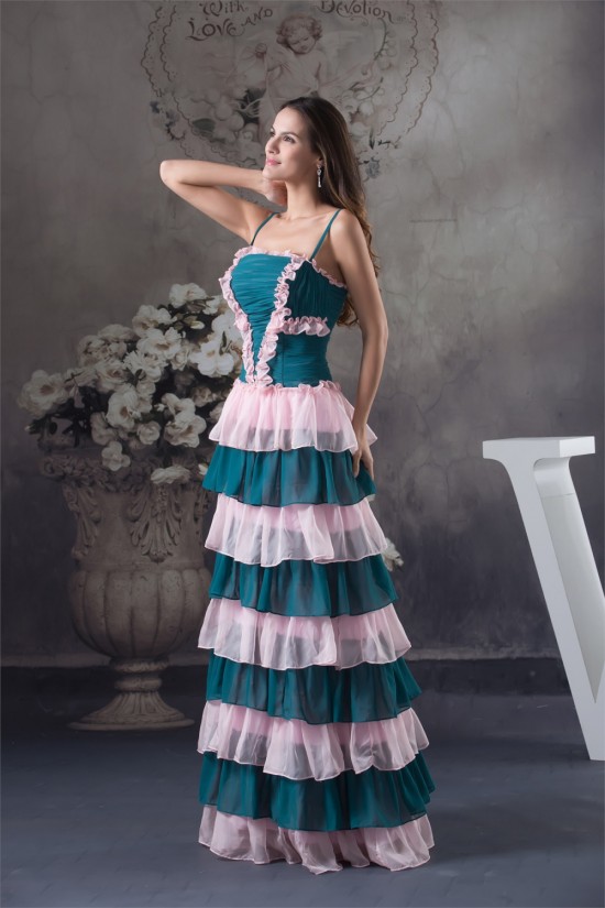 Spaghetti Straps Floor-Length Sleeveless Prom/Formal Evening Dresses 02020395